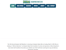 Tablet Screenshot of hamptonhalf.com
